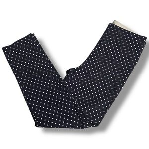 Vintage Sara Campbell Navy Polka Dot Pants
